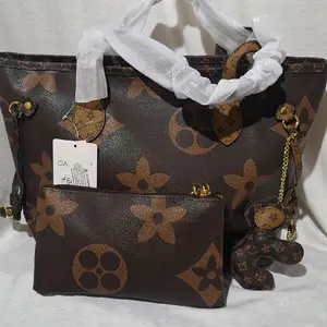 womens  monogram  fashion handbag  set