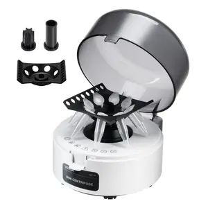 SummerWinsVEVOR Mini Centrifuge Machine, 3013xg RCF Electric Laboratory Centrifuge Machine with 2-in-1 Rotor for 0.2/1.5/2ml Tube Capacity, Fixed Speed 7000r/min, Low Noise, Widely Used in Various Experimentsdealsforyoudays