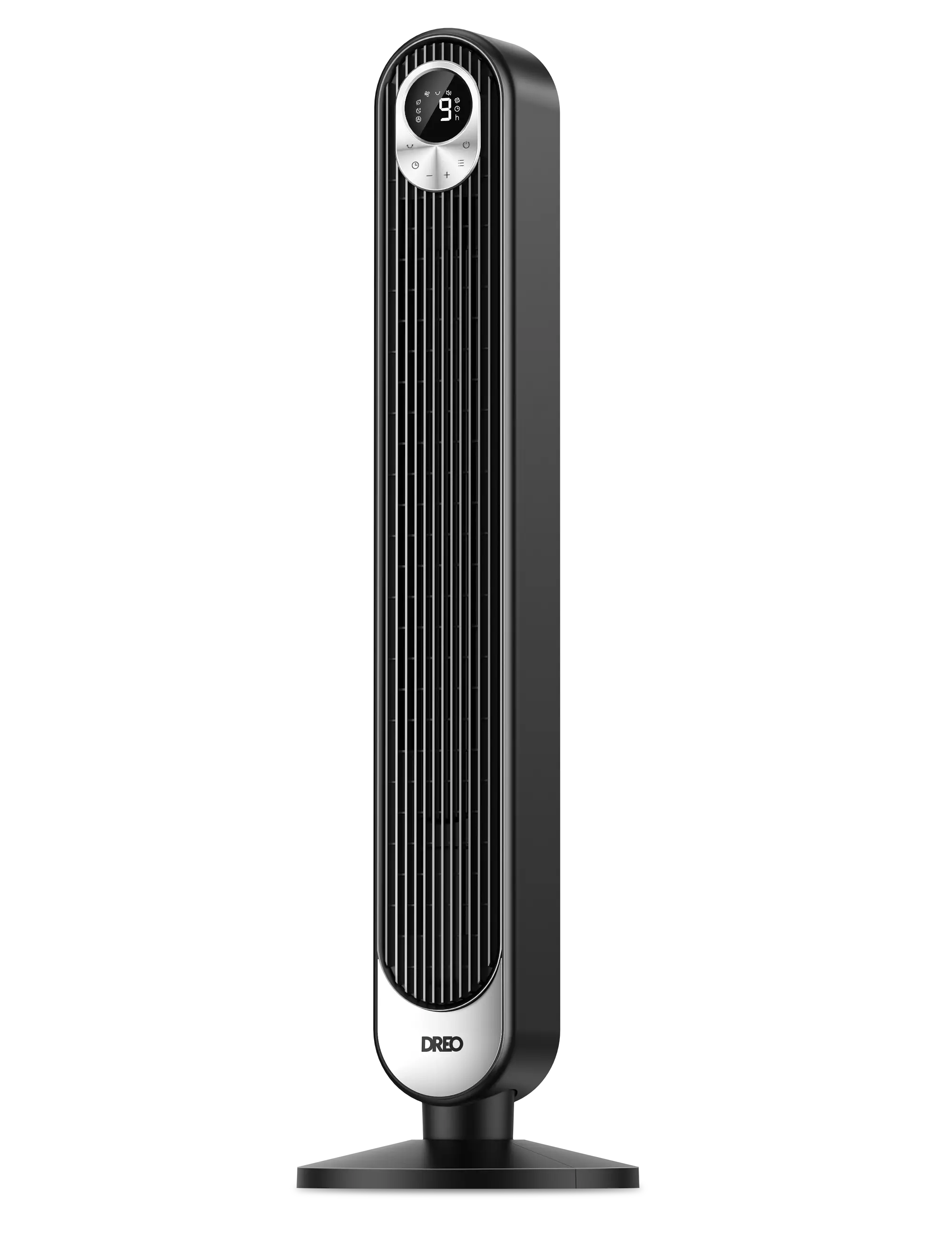 DREO Tower Fan for Bedroom, 28 ft/s Powerful Bladeless Fan, 20dB Quiet, Oscillating with Remote Control, 9 Speeds, 4 Modes, 12H Timer, LED Display, Standing Floor Fan for Home, Office & Indoor Use, 42 Inch