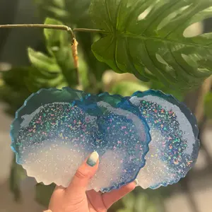 3pc Resin Coaster Set