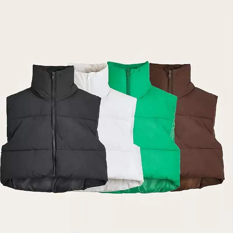 Warm and Stylish Women's Puffer Vests