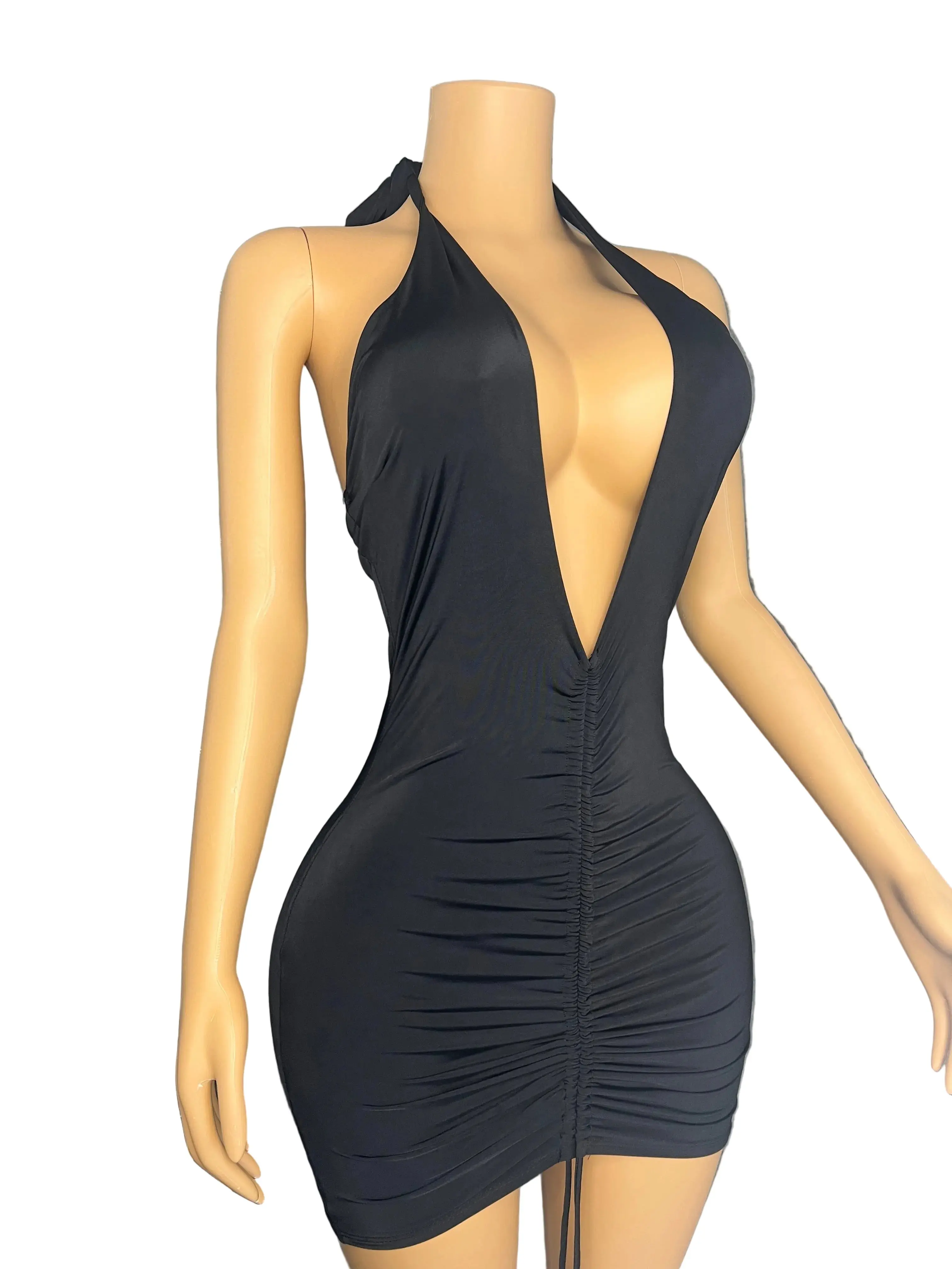 Midnight Siren Dress - Black