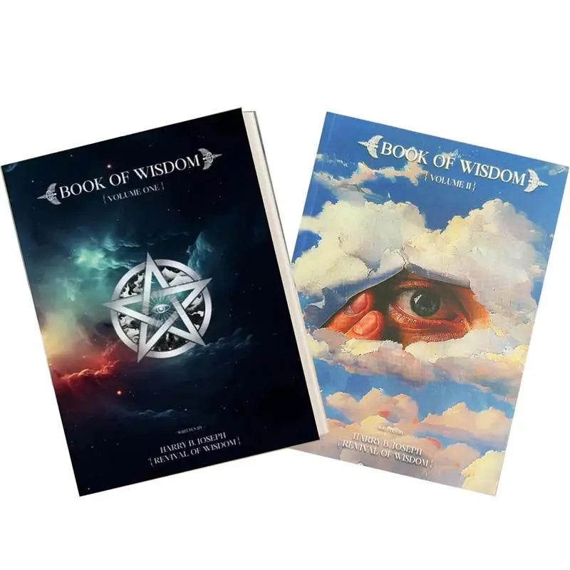 Revival of Wisdom Book of Wisdom Volume 1&2 Paperbook Soft Cover Regular Edition English Spiritual Guidance Guide to Awakening and Transformation