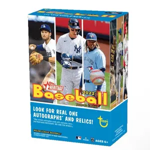 Topps Heritage Baseball 2022 Featuring Angels Yankees Blue Jays & LA Dodgers Nostalgic 1973 Design Collectible Sports Cards