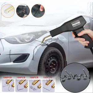 Auto Plastic Repair Hot Stapler Welder Kit Complete Set with 600 Staples for Bumper & Fender