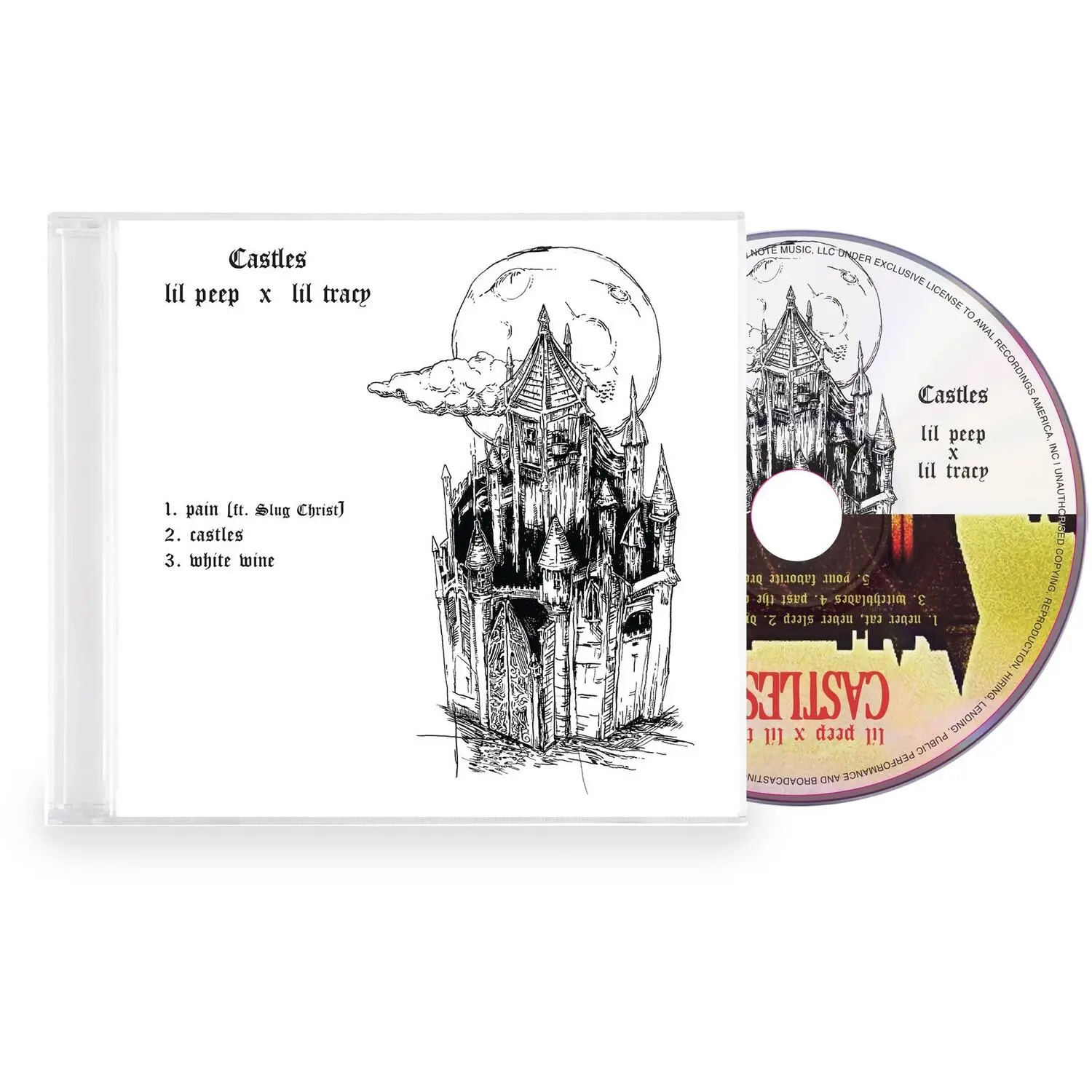 Lil Peep - Castles I & II  [COMPACT DISC - CD] Jewel Case Packaging, Collaborative Ep, Death Note Music