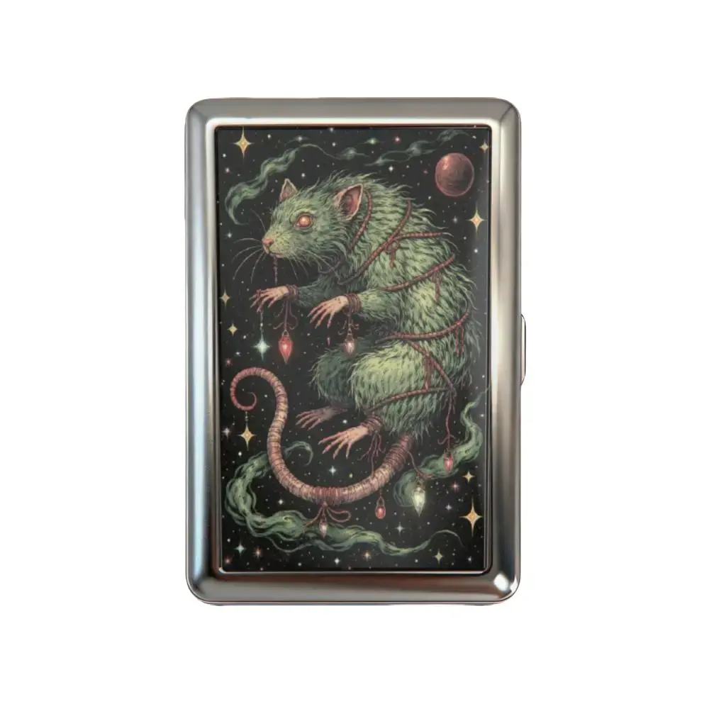 Metal Wallet Vintage Case - Jewelry Storage Holder, Multi-Functional Metal Tin Box, Versatile Trinket Business Card ID Holder
