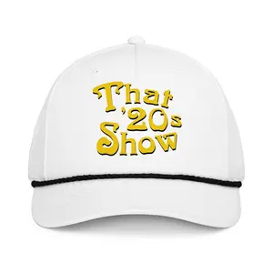 That 20's Show | Funny and Trendy Richardson 258 Rope Cap | Adjustable Snapback with Stay-Dri Sweatband & Classic Braided Detail