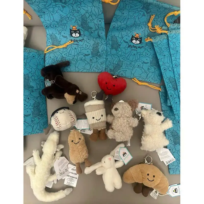 Jellycat Mini Plush Keyring – Cute Cuddly Charm for Gifts, Collectors & Daily Carry