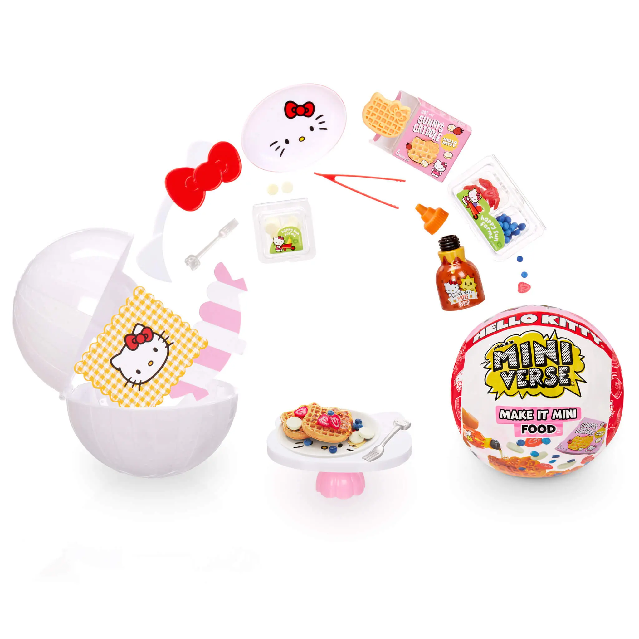 MGA's Miniverse Make It Mini Food Hello Kitty® Mini Collectibles MGA's Miniverse Make It Mini Food Hello Kitty® Mini Collectibles