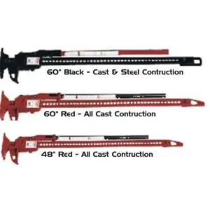 BILLET4X4 The HiLift Jack (60 inch Red) (Off-Road Recovery)