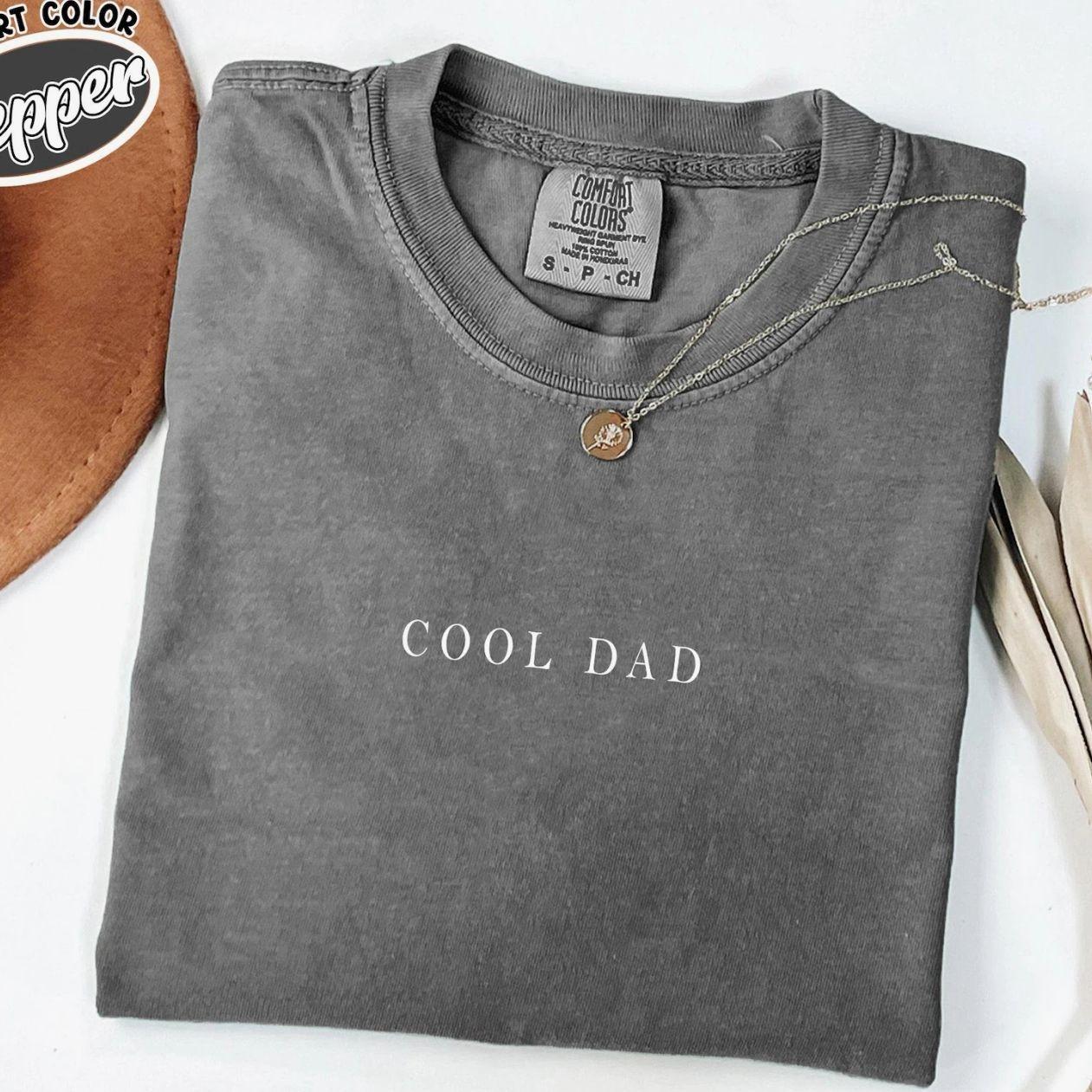 Comfort Colors Cool Dad Shirt, Cool Dads Club Shirt, New Dad Shirt, Father’s Day Gift, Favorite Dad Gift, Trending Father’s Day, Men’s Graphic Tees, Casual Outfit, Comfortable Menswear, Perfect Gift For Men, Apr24