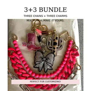 3 + 3 Bundle Three Chains Three Charms