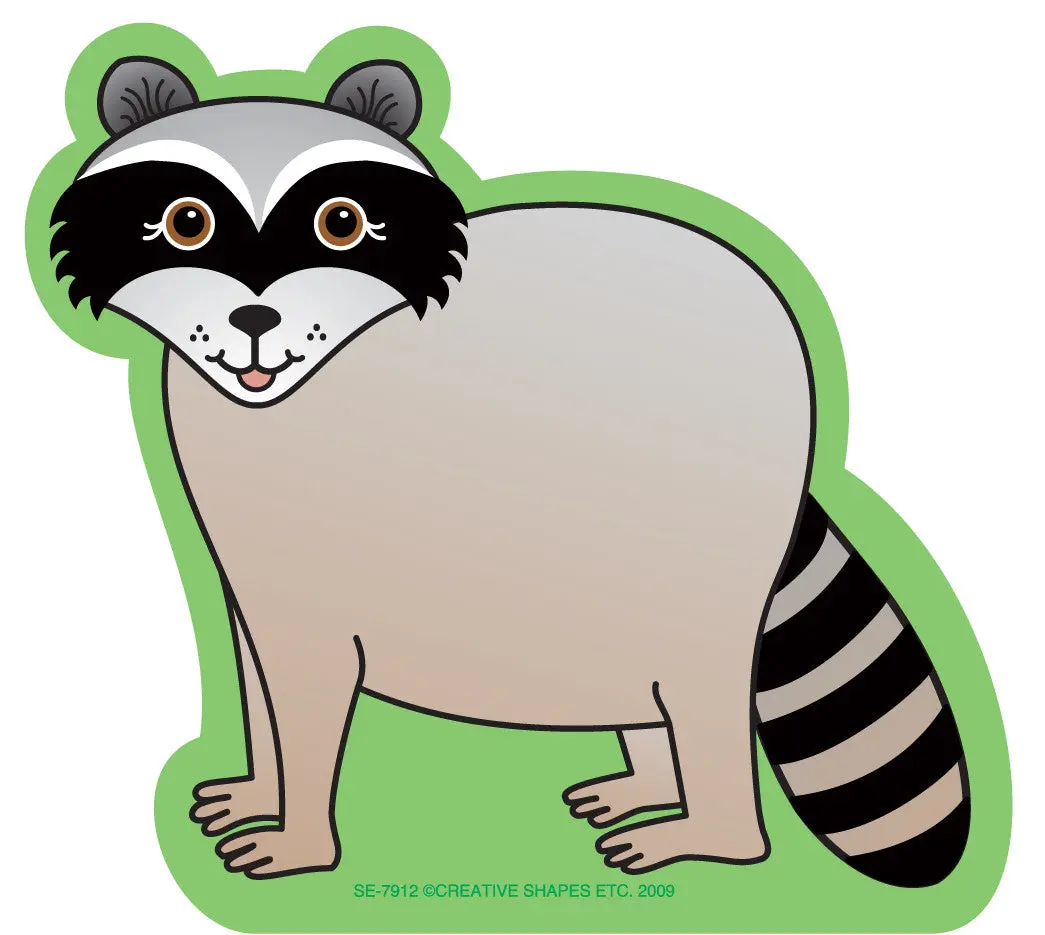 SHAPES ETC. Mini Notepad - Raccoon, 3" x 3", 35 Sheets, Acid Free, Great for Game Parts