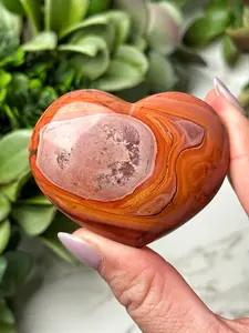 Polychrome Jasper Heart - #15