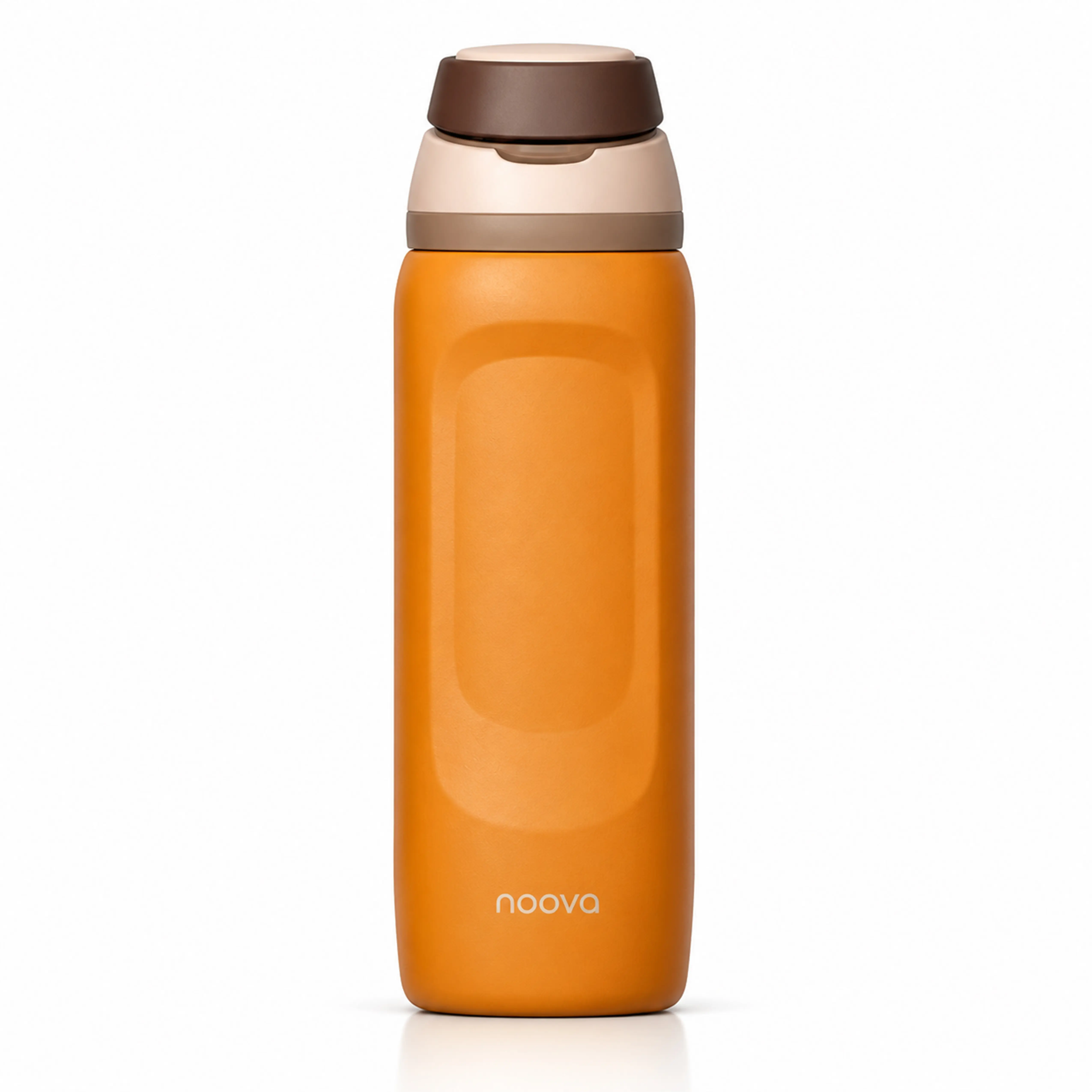 NOOVA 32oz Insulated Stainless Steel Tumbler - Portable Cylindrical Flask, Leak-Proof Reusable Stainless Steel Water Bottle with Straw Lid, Loop, Easy-Sip Design, Gym Accessory for Kids, Flasks, Stainless Steel Water Bottles