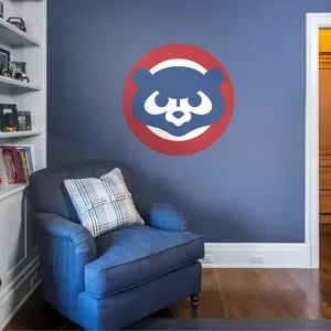 Chicago Cubs - RealBig Classic Logo Collection - Official MLB - Reusable Vinyl Wall Decals
