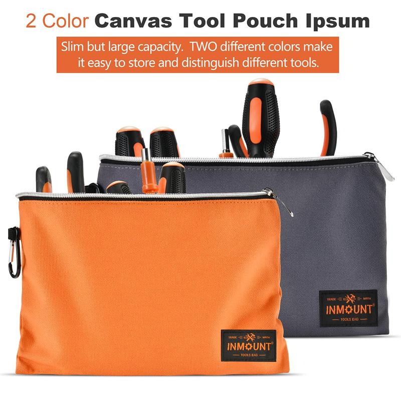 Tool Backpack with 2 Small Tool Bags - LOKASS Tool Backpack Heavy Duty Tool Organizer, Water-resistant HAVC Tool Backpack Electrician Tool Box with Molded Base