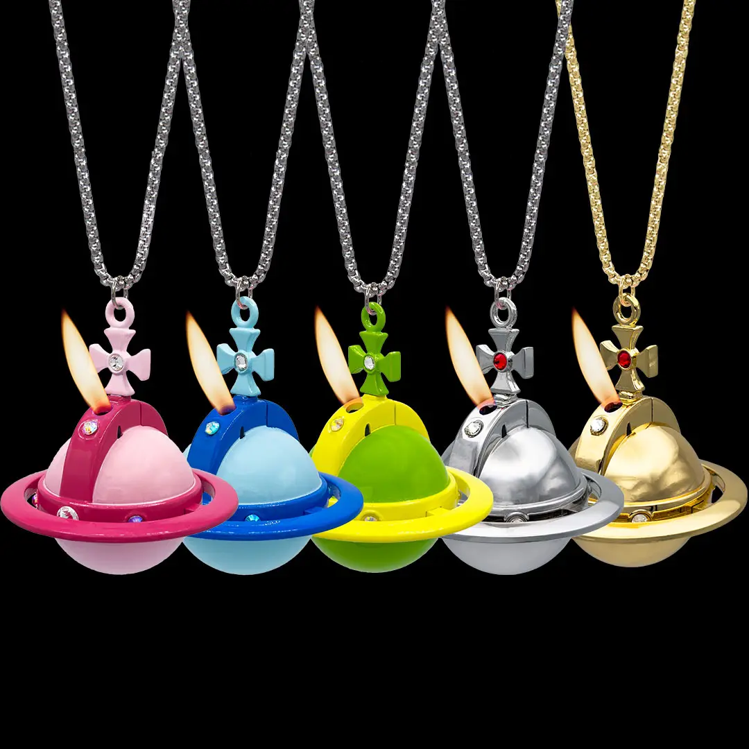 NANA Orb Lighter Necklace | Anime Shin Lighter Torch Saturn
