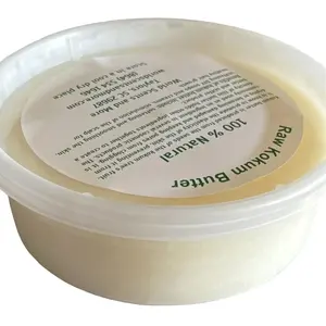 Raw Kokum Butter from Africa 8 oz (226.796 g) Naturally Softens Skin and Stimulates Scalp for Hair Growth
