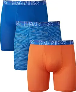 Hanes Men's X-Temp 4-Way Performance Stretch Mesh Boxer Brief