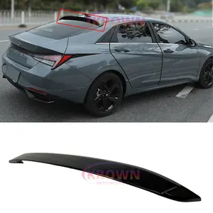 FITS 2021-2026 HYUNDAI ELANTRA GLOSSY BLACK OE STYLE REAR WINDOW ROOF SPOILER VISOR LID