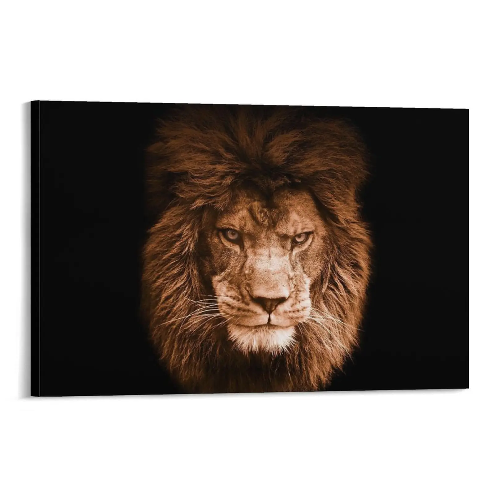 Lion's Posters, A Captivating Display for Your Spaces,available As High-quality Posters, Are Perfect for Adding A Touch of The Wild to Your Office. Poster Canvas Wall Art For Bedroom Decor Bar Office Room Decor Gift