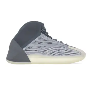 adidas Mens Yeezy Quantum Lace Up Sneakers Shoes Casual - Grey