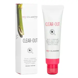 Clarins My Clarins Clear-Out Blackhead Expert, 1.7 Ounce Stick & 0.09 Ounce Mask