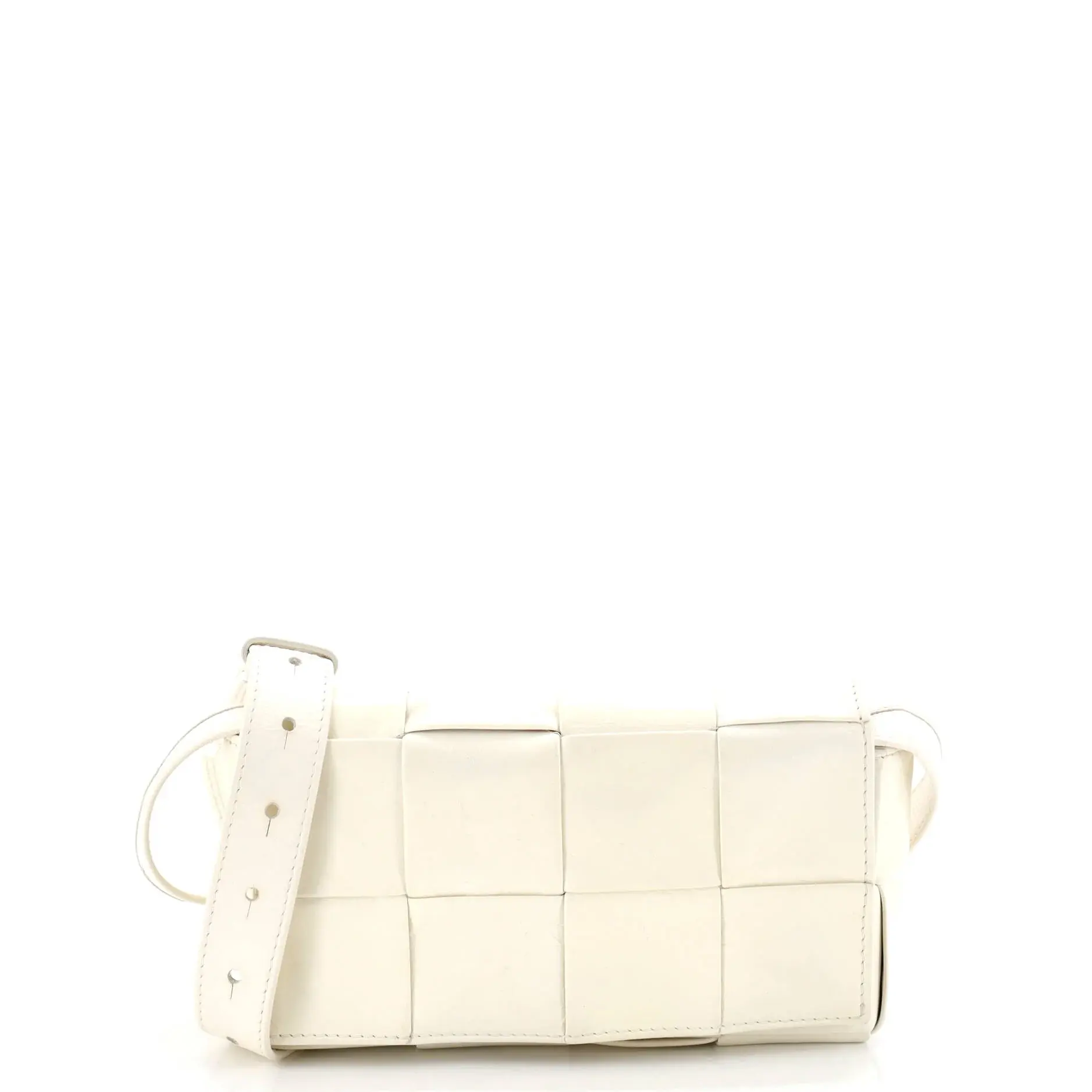 Pre-owned BOTTEGA VENETA material Belt Bags Cassette Belt Bag Maxi Intrecciato Leather by Rebag