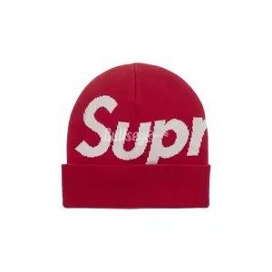 Supreme Big Logo Beanie (FW25) Red