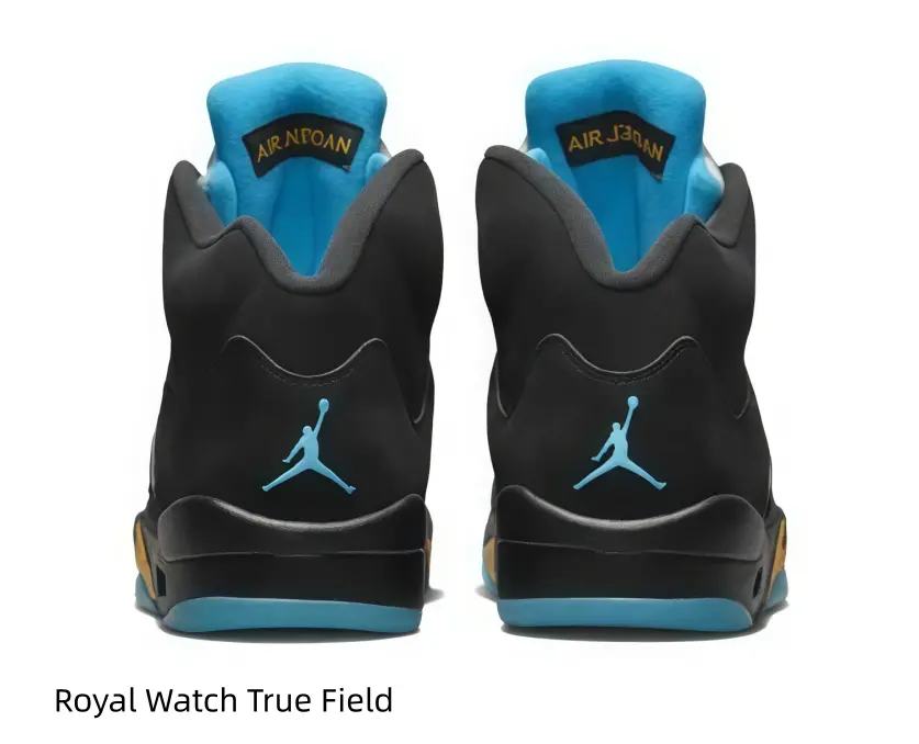 Bold retro black suede high-top basketball sneakers with breathable mesh vent panel, striking speckled gold shark tooth accents and visible air cushioned midsole, timeless dark neutral streetwear for training, city walks and everyday casual outfits