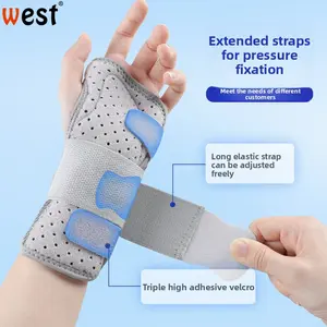 Removable steel plate wrist guard joint tendon sheath wrist sprain wrist guard wrist guard double aluminum plate