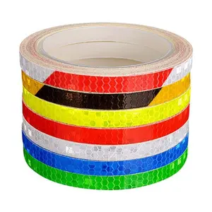 Car & Motorcycle Bicycle Reflective Stickers Luminous Waterproof Decals for Mountain Bike Road Bike MTB BMX Fixie Wheel Frame Body Safety Warning Night Visibility Decor Decals Self-Adhesive Removable Fashion Cool Sticker for Cycling Lovers