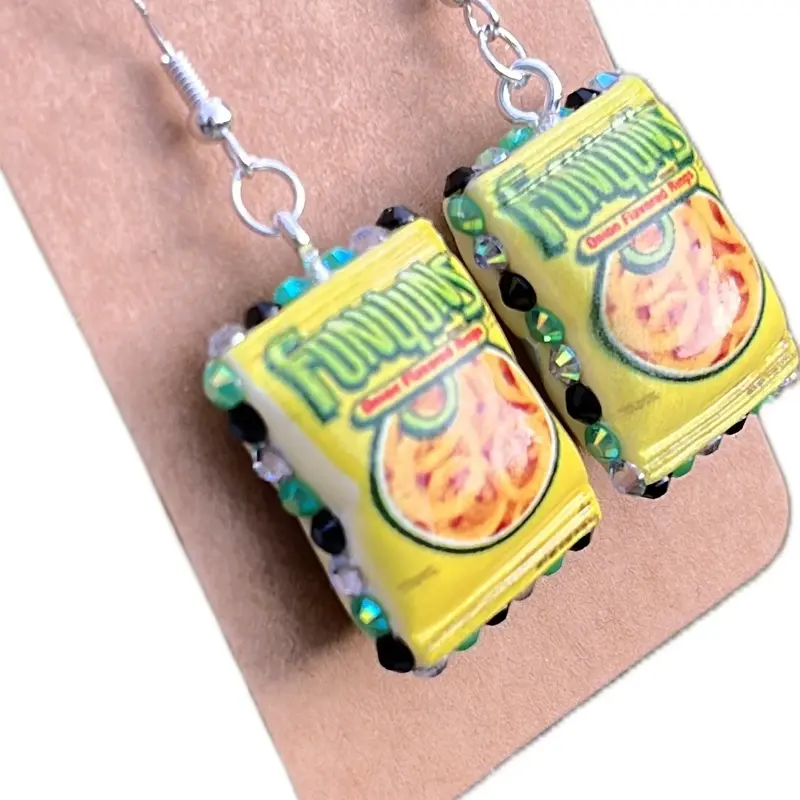 Handcrafted Funyun Earrings