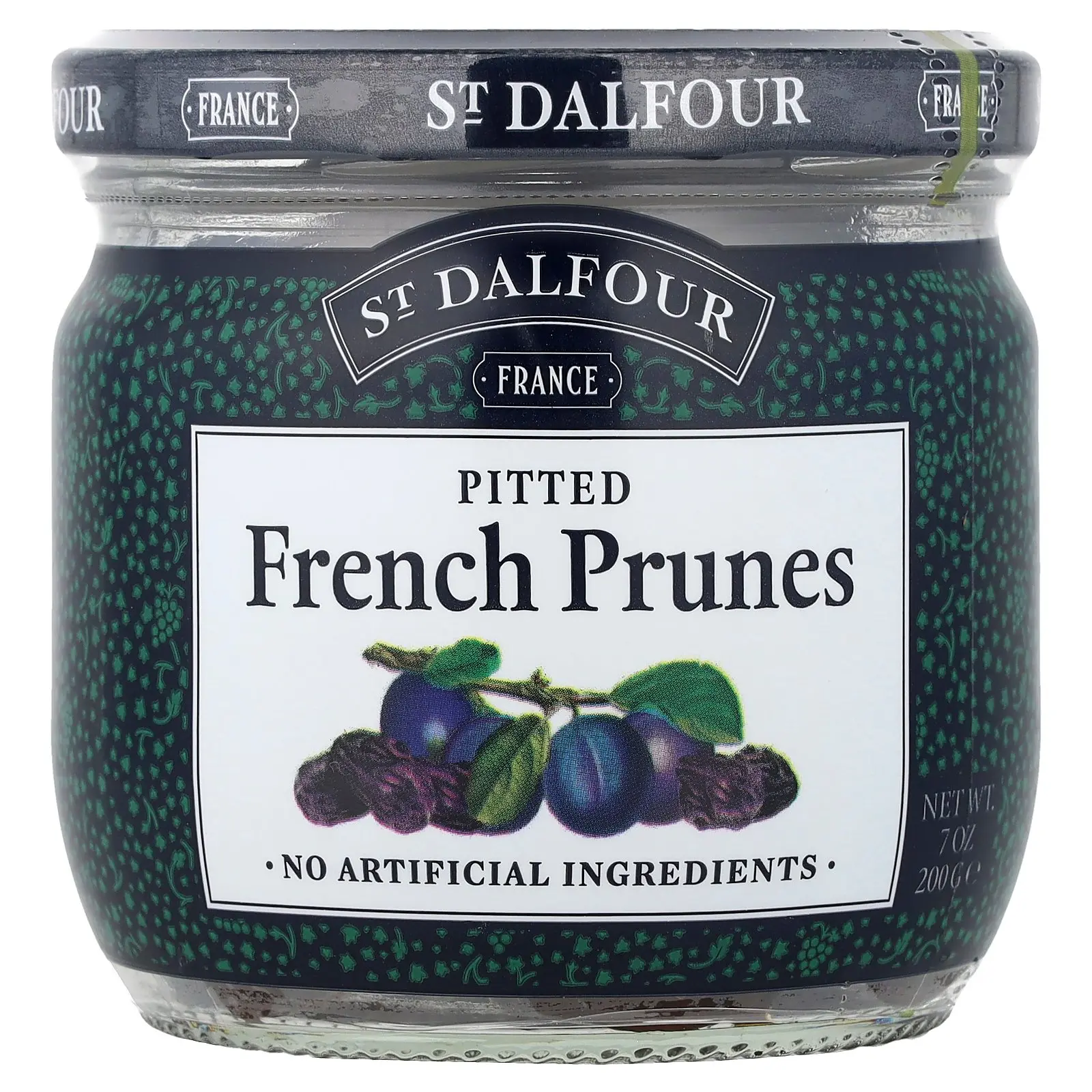 St. Dalfour French Prunes, Pitted, 7 oz (200 g)