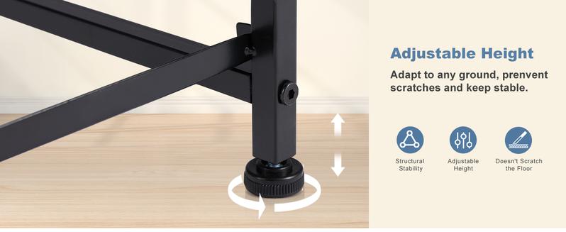 Nightstand with 2 Fabric Drawers, Small Dresser, Side Table, End Table, Bedside Table, Night Stands, Small Nightstand, Bedroom