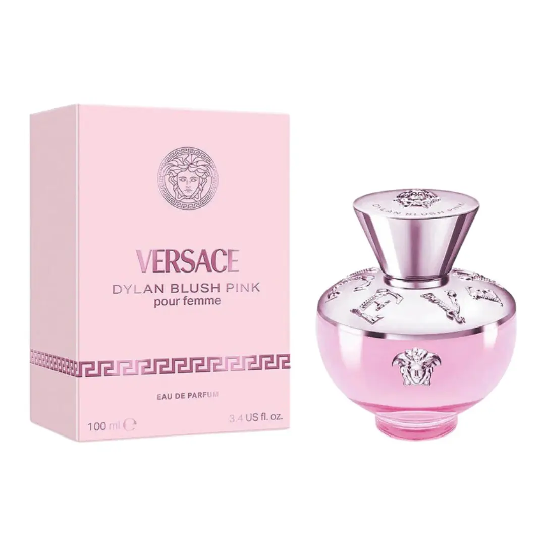 Versace Dylan Blush Pink Pour Femme Eau de Parfum For Women 3.4 oz | Floral Fruity Women's Perfume | Long-Lasting Luxury Designer Fragrance