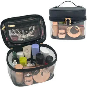 Toiletry Bags cosmetic bag Vanity Makeup Organizer Travel Essentials Zip Vanity Purse