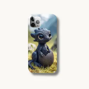Hatchling Dragon Phone INSERTfor Clear iPhone Cases