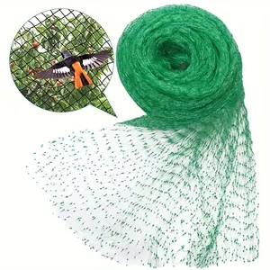 1Pcs 13X40Ft Bird Netting for Garden Protect Vegetable Plants and Fruit Trees, Plastic Trellis Netting for Birds, Deer, Squirrels and Other Animals