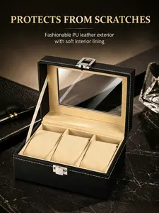 Visual watch storage box, Wristwatch storage, can be viewed and stored, suitable for the storage and classification of watches and jewelry, can be directly observed inside, Women's Day, Thanksgiving Day, Mother's Day