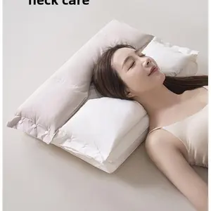 Cloud Sensory Neck Pillow, Japanese Ergonomic Cervical Support Sleep Pillow, Comfortable and Relaxing Design for Better Sleep