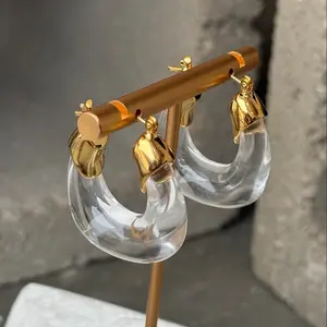 Glass Slipper Mini Hoops