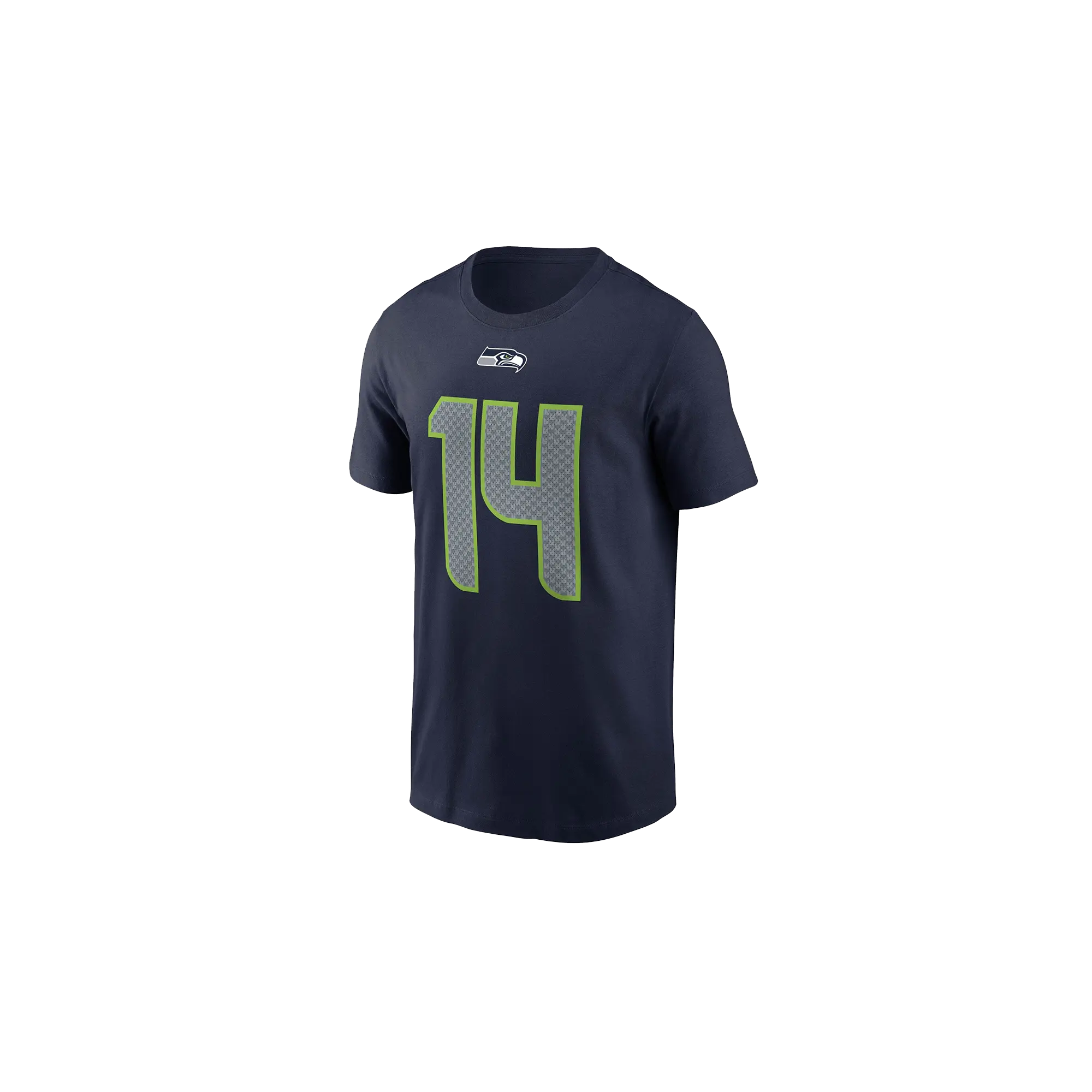 NFL Metcalf College Seattle Seahawks Player N&N T-Shirt "Navy" N199 41S 78F MXO