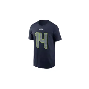 NFL Metcalf College Seattle Seahawks Player N&N T-Shirt "Navy" N199 41S 78F MXO