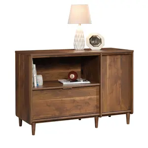 Clifford Place Credenza, for TV's up to 46", - Adjustable Shelf, File Drawer, Modern Style