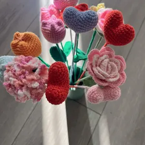 Handmade crochet flower Decorative