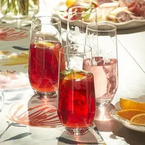 PRINCESS HERITAGE Beverage Glasses (4) 18oz