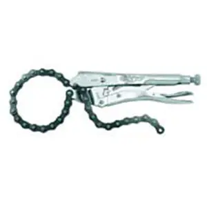 IRWIN INDUSTRIAL TOOL VG20R 9 in. Locking Chain Clamp Pliers